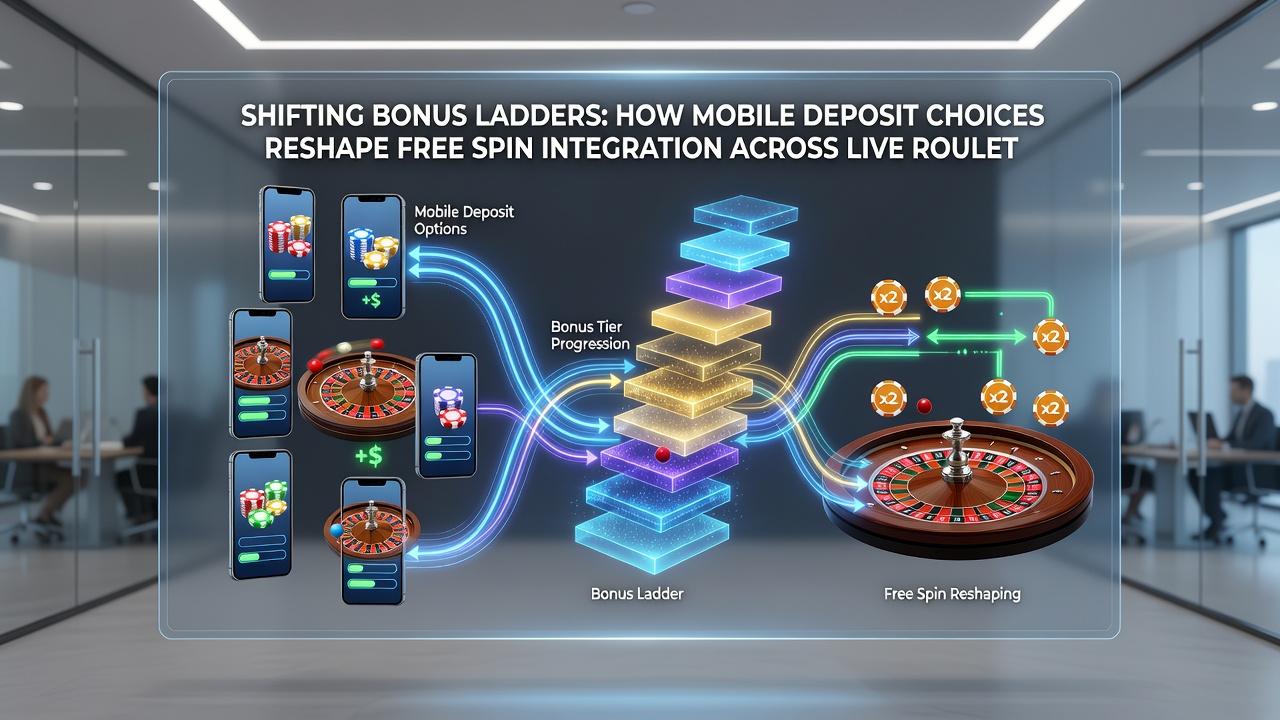 Darstellung von Bonusleitern und Free-Spin-Integration in mobilen Blackjack- und Roulette-Umgebungen