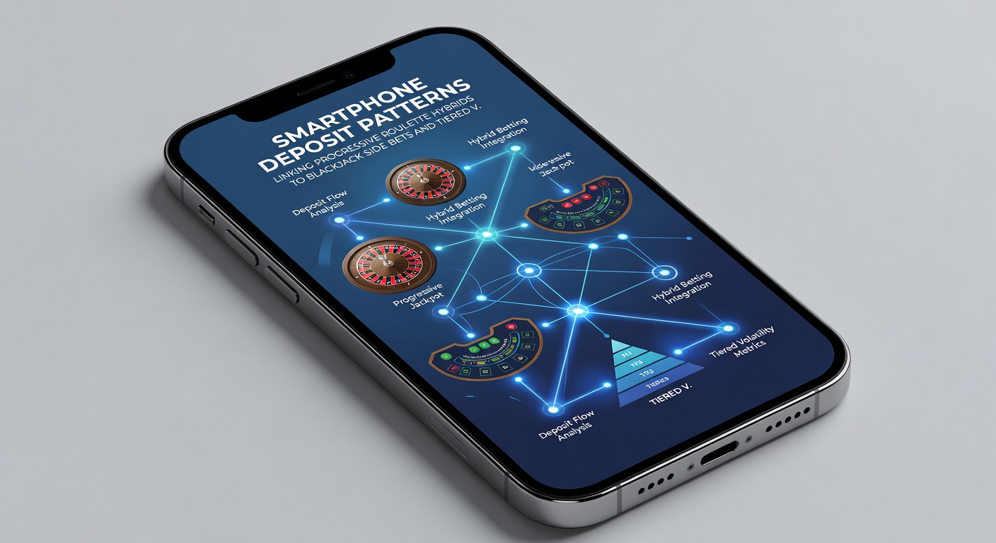 Grafik zu VIP-Tiers und Einzahlungsmustern in mobilen Casino-Umgebungen